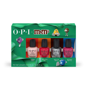OPI Holiday 2026 OPI x M&M's Nail Lacquer Mini 4Pack HRT37