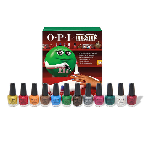 OPI Holiday 2026 OPI x M&M's Nail Lacquer Mini 12Pack HRT39