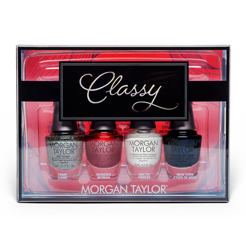 Morgan Taylor Mini coffret 4 vernis Classy Holiday 2025 3120091