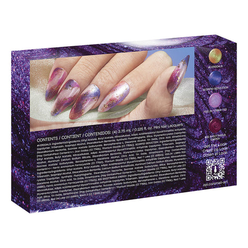 OPI Nail Lacquer Big Zodiac Energy Mini Coffret 4 Pièces DCH001