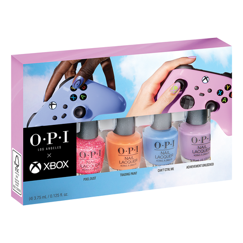 Mini-coffret 4 vernis à ongles OPI XBOX DCD01