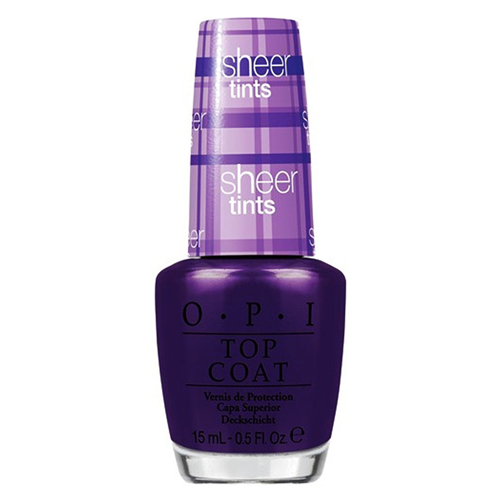 OPI Top Coat Teinté - Don't Violet Me Down 15 ml NT S03