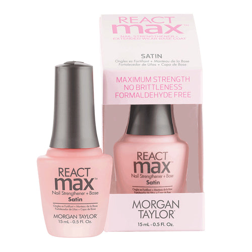 Morgan Taylor React Max Base Coat 0,5 oz - Satin 3411101