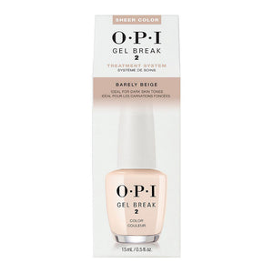 OPI Nail Lacquer Gel Break 0.5 fl oz Barely Beige NT R05