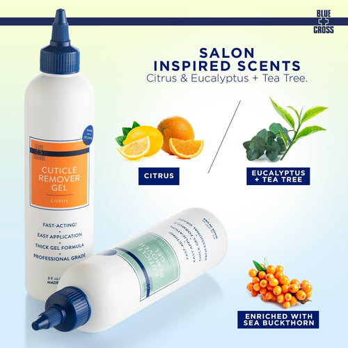 Dissolvant pour cuticules Blue+Cross Gel 8 fl oz Citrus 408-01 71270