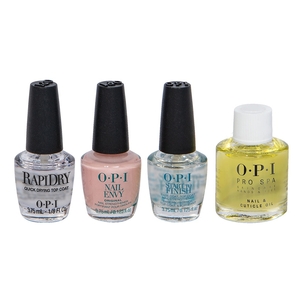 OPI Shine Bright Fêtes 2020 Soins Mini Coffret de 4 HR M34