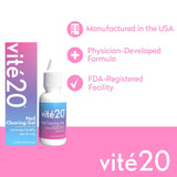 VITE20 Gel assainissant pour la peau et les ongles (antifongique) 0,5 oz 00029