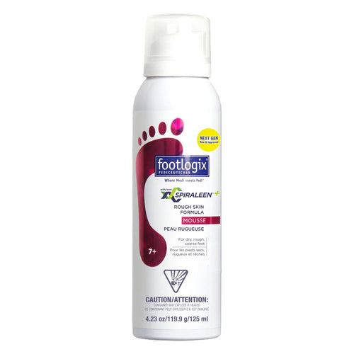 Footlogix Mousse Peaux Rugueuses Formule 7+ au Spiraleen 24131