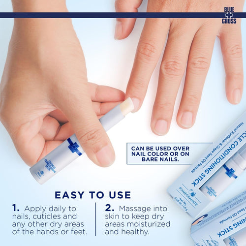 Blue Cross Bâtonnet revitalisant pour cuticules à la rose 71260