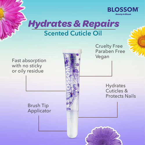 Huile pour Cuticules Réparatrice Blossom On The Mend Lavande 10 ml 80511