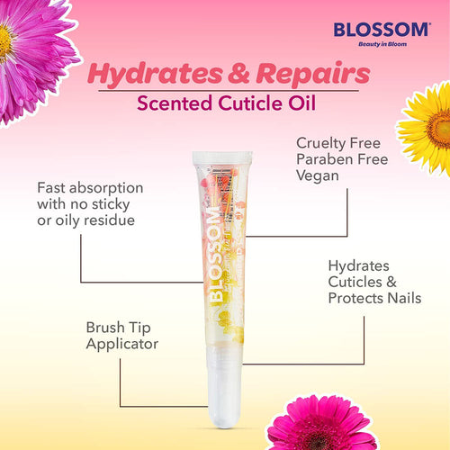Blossom Huile à Cuticules Réparatrice 10 ml Hibiscus 80514