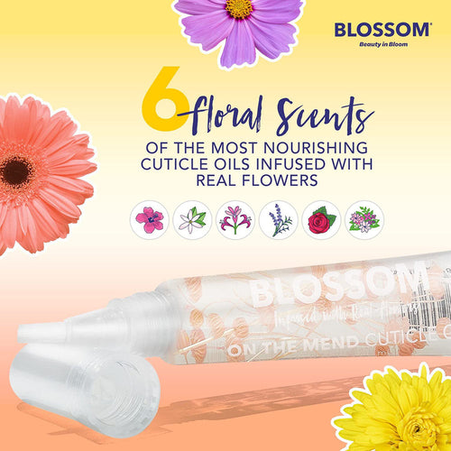 Blossom Huile de Cuticule Réparatrice 0,34 fl oz Rose 80515
