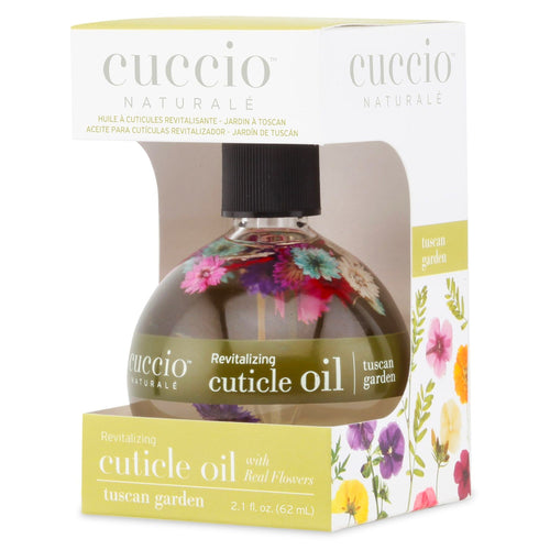 Huile à Cuticules Cuccio Botanicals 62 ml Jardin Toscan 97607