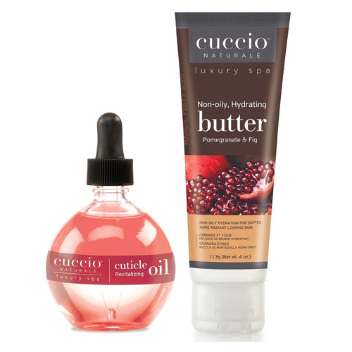Cuccio Naturale Kit Hydratation Essentielle Grenade & Figue