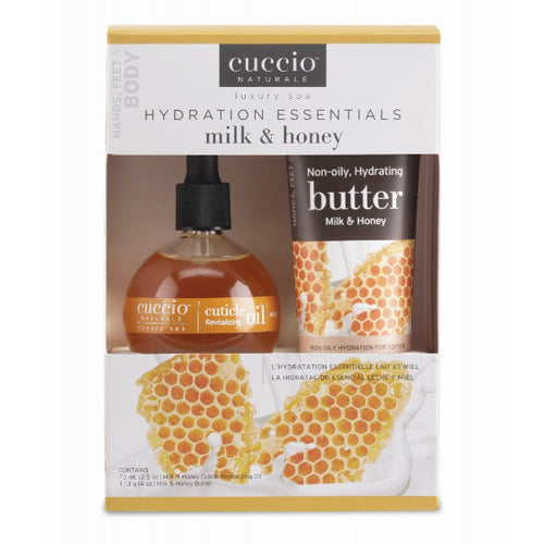 Cuccio Naturale Kit Hydratation Essentielle Lait & Miel CNMK7054