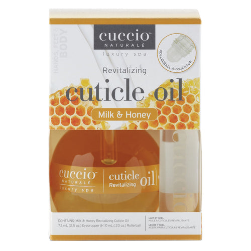 Cuccio Huile Revitalisante Cuticules Lait & Miel Kit CNSC9402