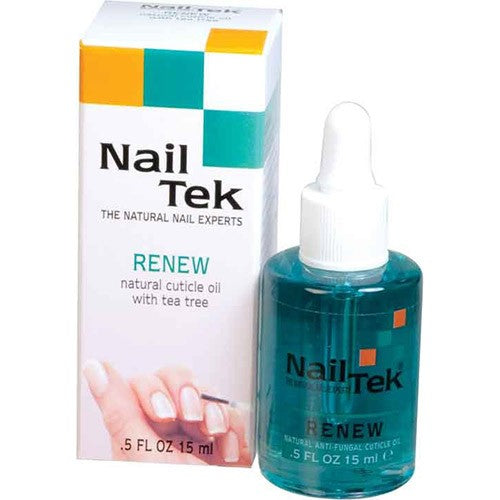 NailTek Renew Huile pour Cuticules avec Arbre à Thé 15 ml - 0.5 oz. #55516
