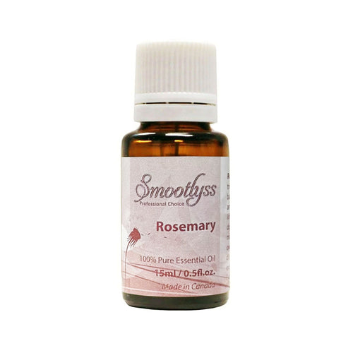 Huile essentielle de romarin Smootlyss 15 ml - Fabriquée au Canada 00627