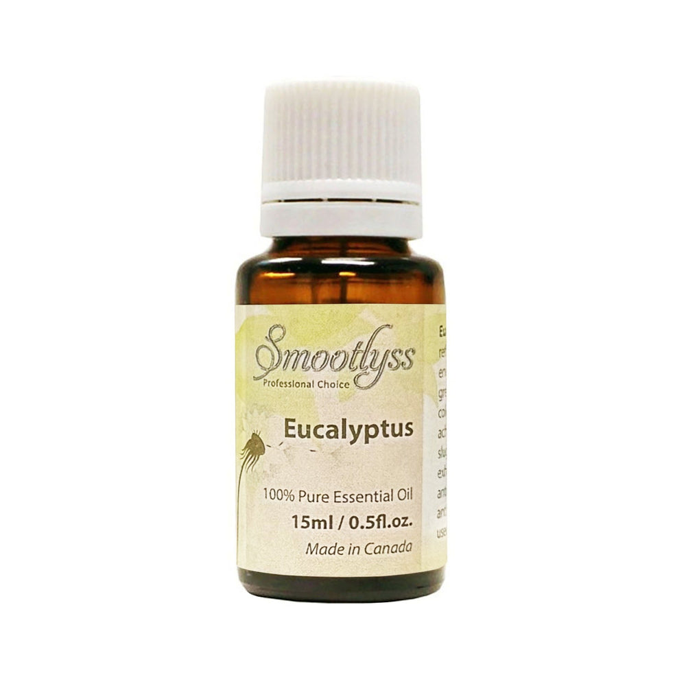 Smootlyss Huile essentielle d'eucalyptus 15ml Fabriqué au Canada 00327