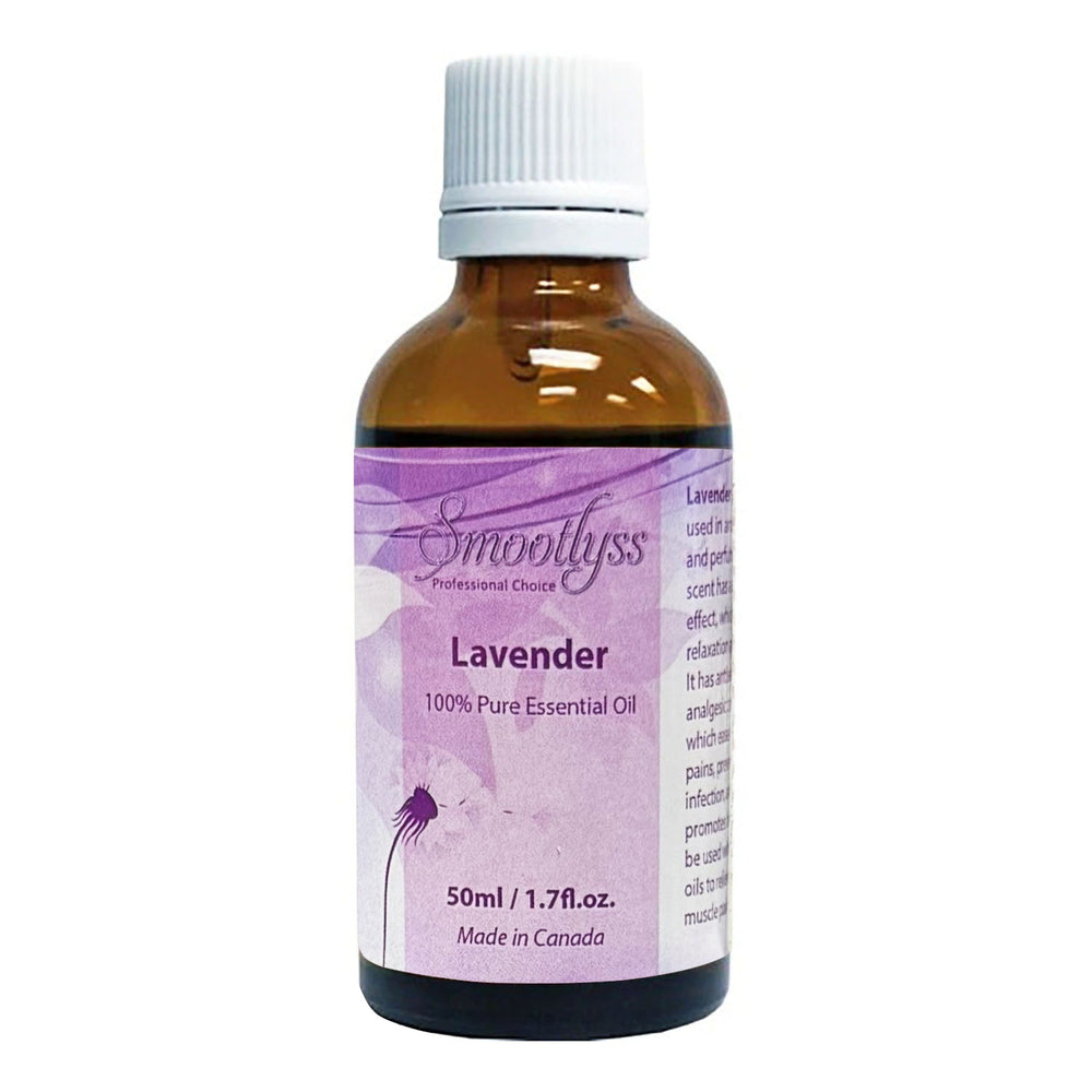 Huile essentielle de Lavande Smootlyss 50 ml Fabriquée au Canada 00163