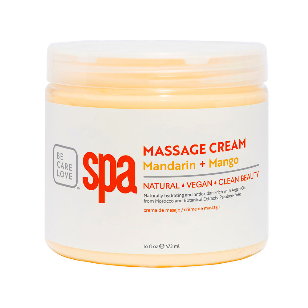 BCL SPA Crème de Massage 16 oz - Mandarine+Mangue 52106