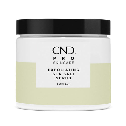 CND Pro Skincare Exfoliating Sea Salt ScrubForFeet 18oz00738