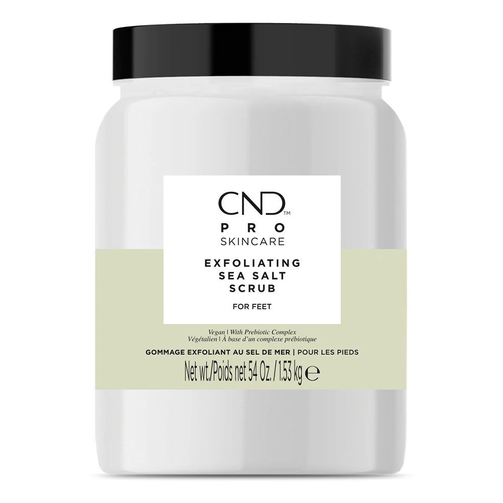 Gommage exfoliant CND Pro Skincare au sel de mer pour les pieds 54oz00743