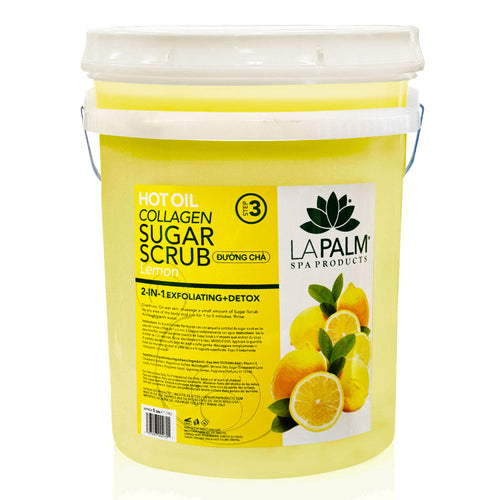 Gommage au sucre et à l'huile chaude La Palm 5G - Citron - LP426 02980