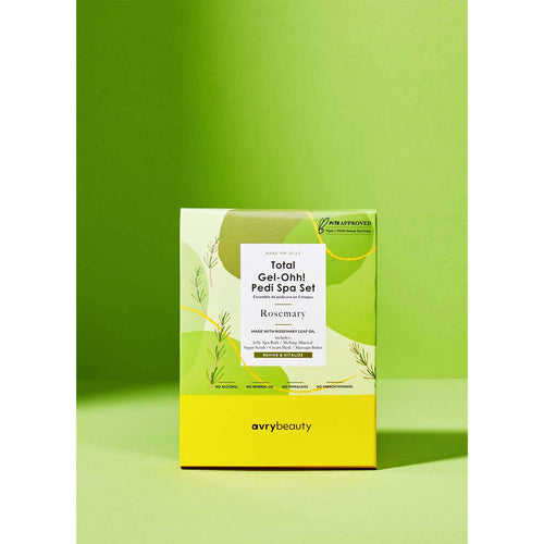 AvryBeauty Kit Spa Pedi 5 étapes Romarin AJ501RSMY 10512