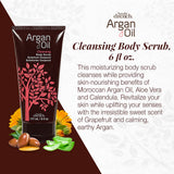 Exfoliant corporel à l'huile d'argan Body Drench 6 fl oz 20709