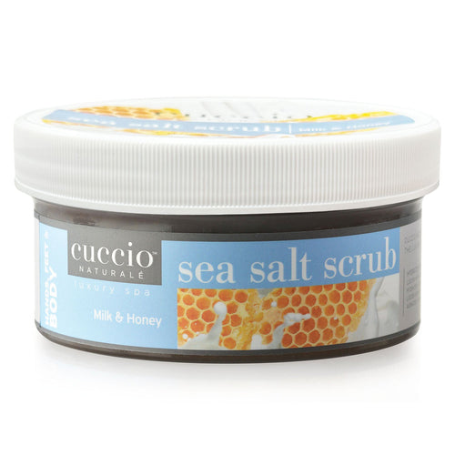 Gommage au sel marin Lait & Miel Cuccio 19,5 oz 3053-C/CNSC3206