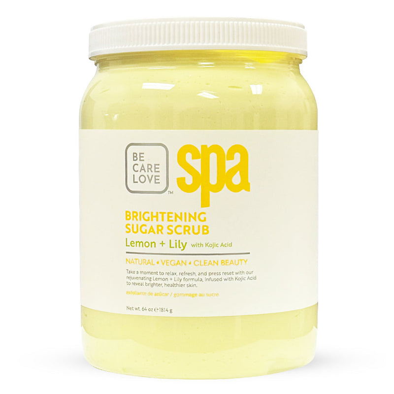 Gommage au sucre éclaircissant BCL SPA 64 oz Citron + Lys