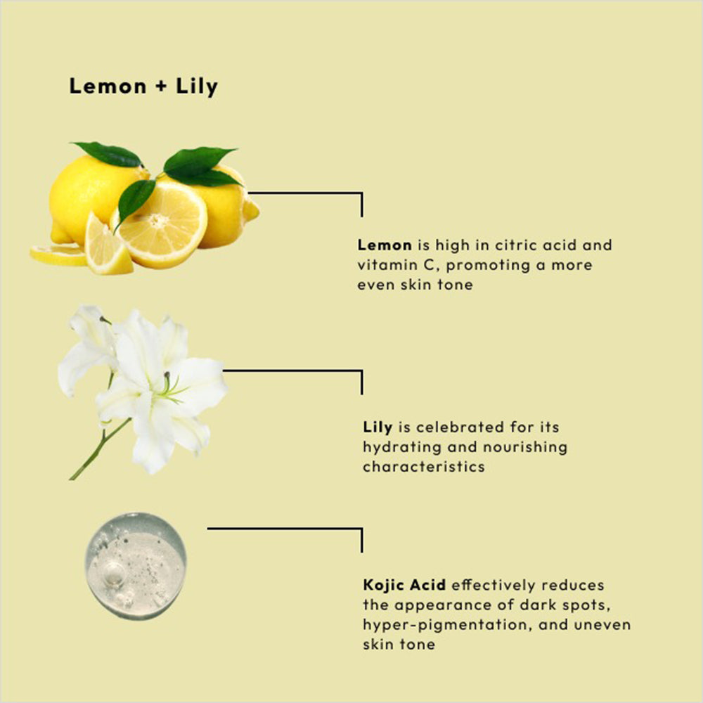 Gommage au sucre éclaircissant BCL SPA 64 oz Citron + Lys