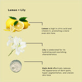 Gommage au sucre éclaircissant BCL SPA 64 oz Citron + Lys