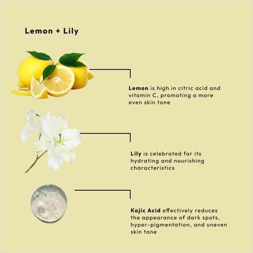 BCL SPA Crème de Massage Éclaircissante 64oz Citron + Lys 56906