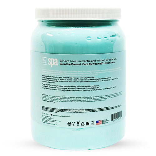 BCL SPA Crème de massage réparatrice critique Arnica Aloe 64oz 57106
