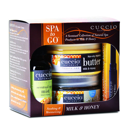 Cuccio Spa To Go Kit Lait & Miel Apaisant & Hydratant 3200