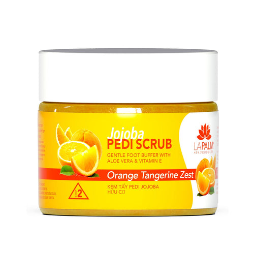 La Palm Pedi Scrub 340g - Zeste Orange Mandarine LP159/01169