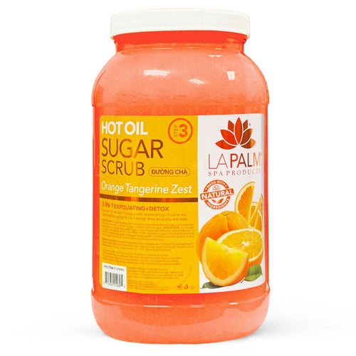 La Palm Gommage au sucre et à l'huile chaude Orange Mandarine Zeste LP184