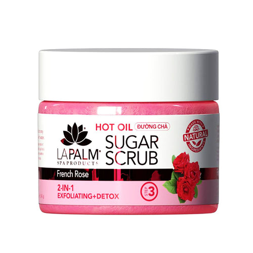 Gommage au sucre de palme La Palm 12 oz - Rose française LP194 00243