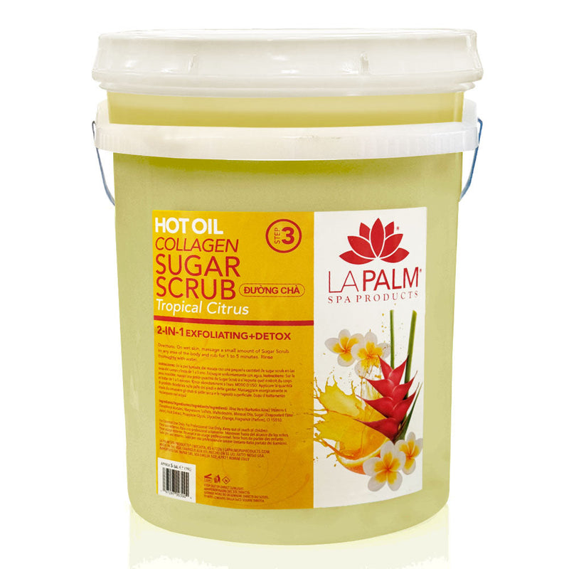 Gommage au Sucre Huile Chaude La Palm 5G - Agrumes Tropicaux LP219 02452