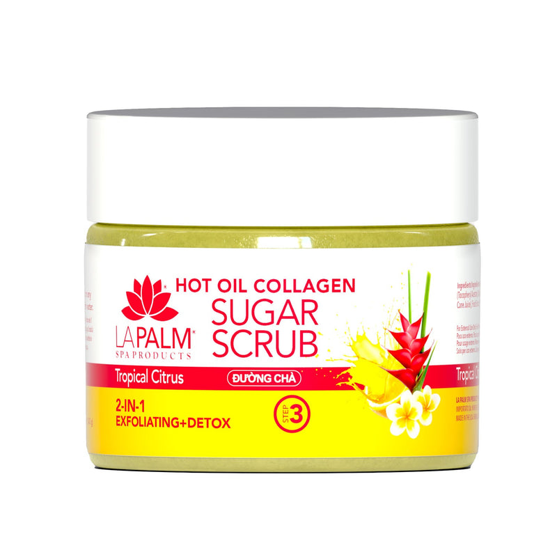 Gommage corporel au sucre de palme La Palm 340g - Agrumes tropicaux LP221/00297