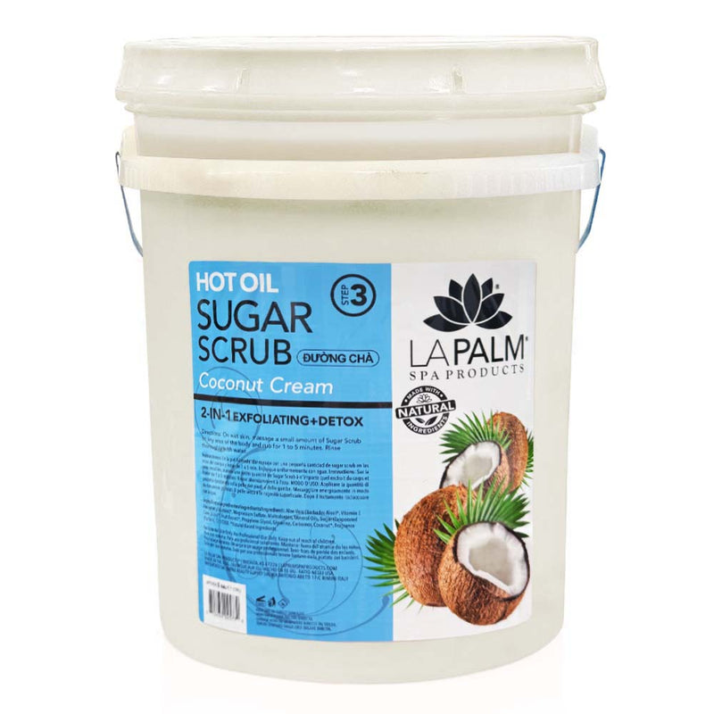 Gommage au Sucre Huile Chaude La Palm 5G - Crème de Coco - LP396