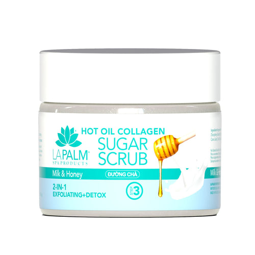 La Palm Exfoliant au Sucre et Huile Chaude 340 g - Lait & Miel LP416/01358