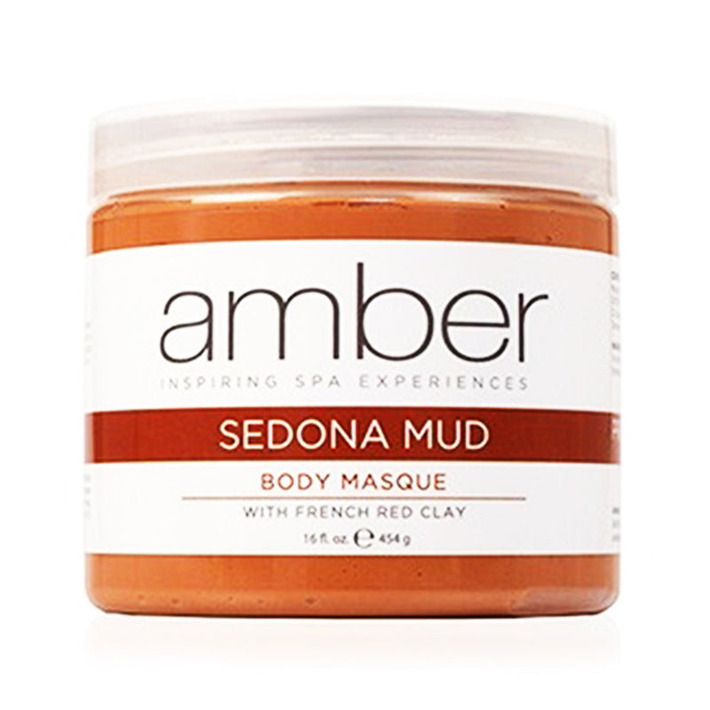 Masque Corps Ambre Boue de Sedona à l'Argile Rouge Française 454 g - 75220