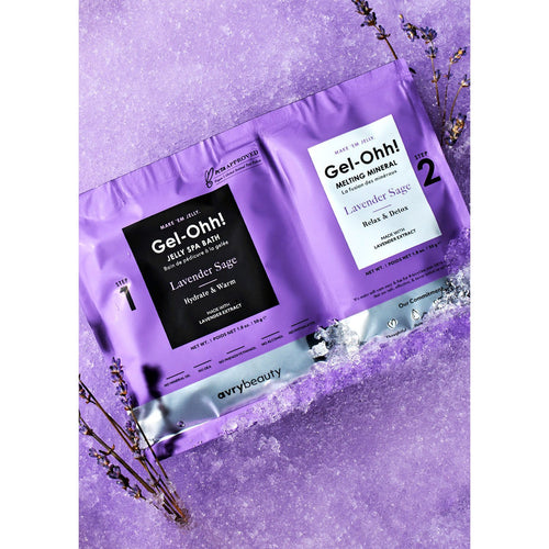 AvryBeauty Kit de Bain Jelly Spa - Lavande AJ001LVR 00702