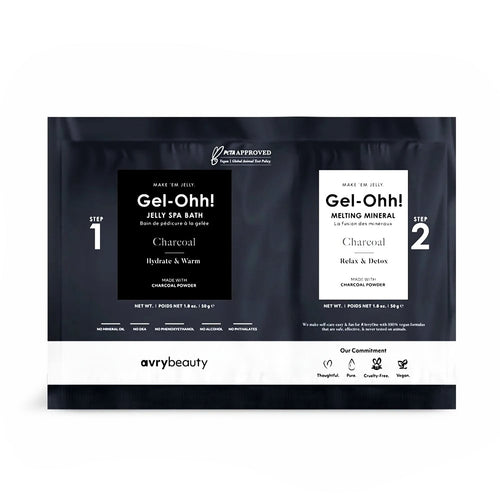 AvryBeauty Kit de Bain Jelly Spa - Charbon Détox AJ001CHL 00716