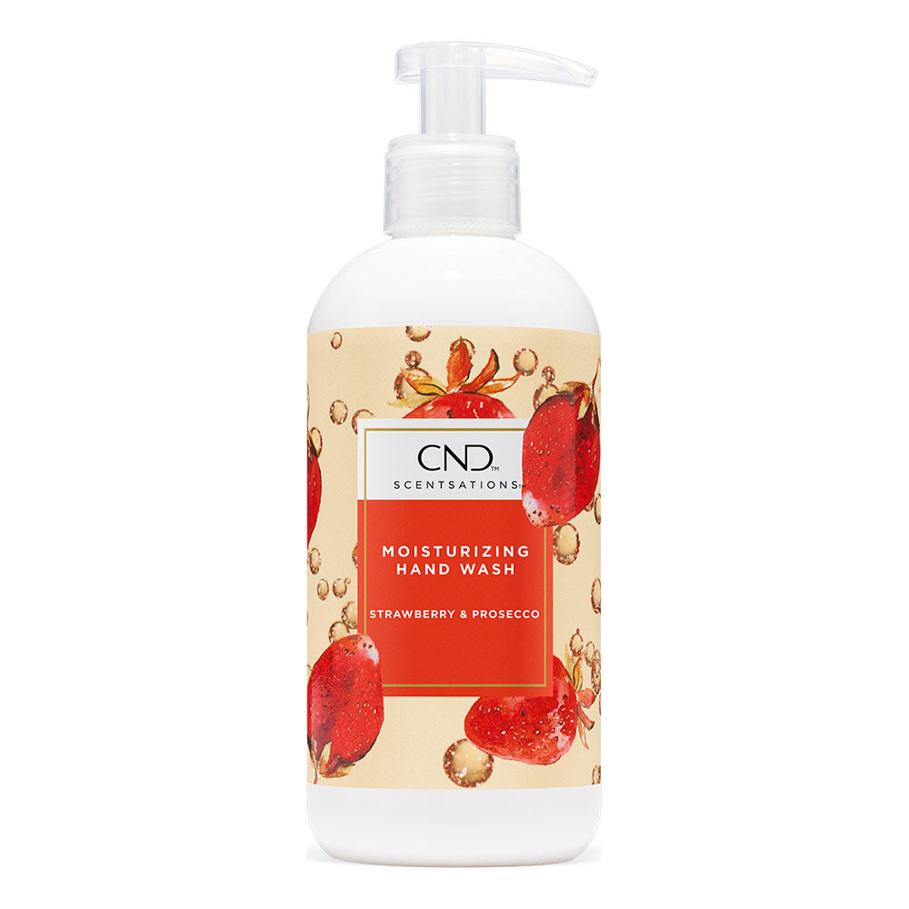 Nettoyant pour les mains CND Scentsations 13.2 oz Fraise & Prosecco 00974