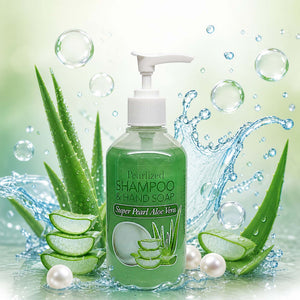 La Palm Shampoo Hand Soap 8 oz Super Pearl Aloe Vera 01473