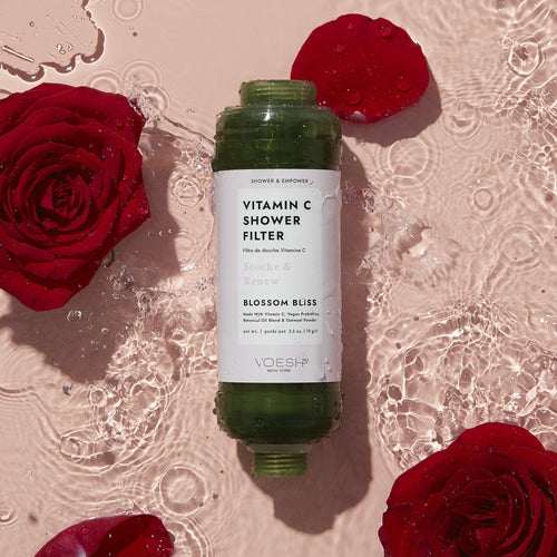 Voesh Filtre de Douche & Empower Vitamine C Parfum Fleur de Cerisier